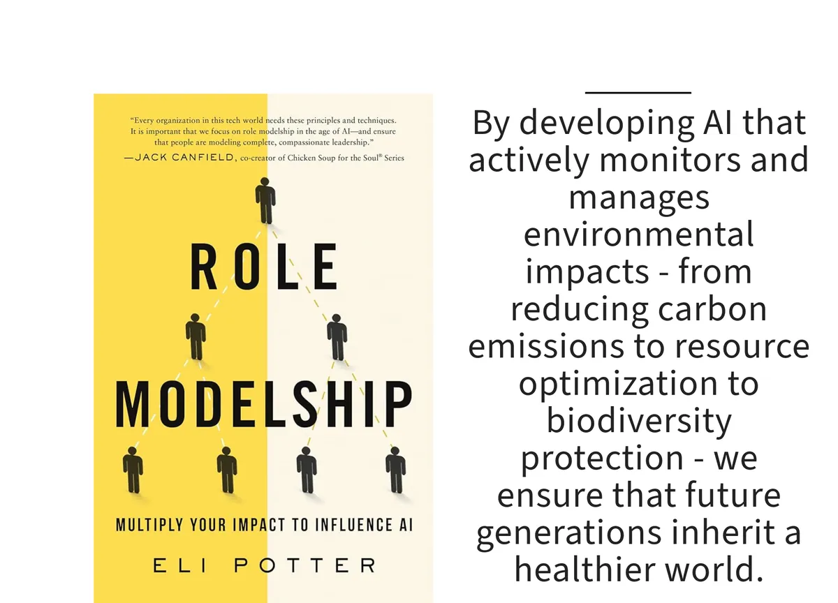 Card: the cover of Role Modelship by Eli Potter, with a line set beside it.